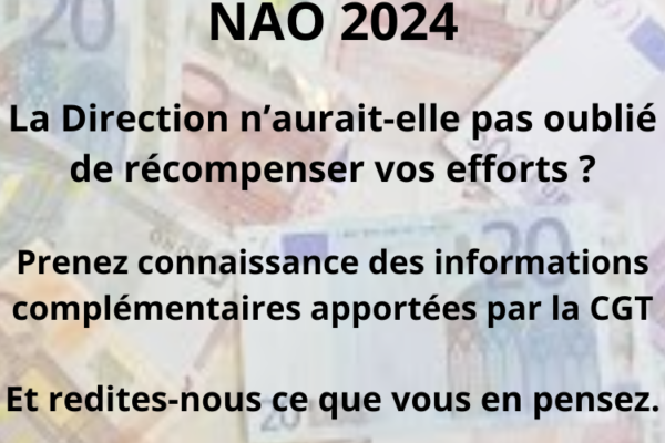 NAO 2024 – Informations complémentaires