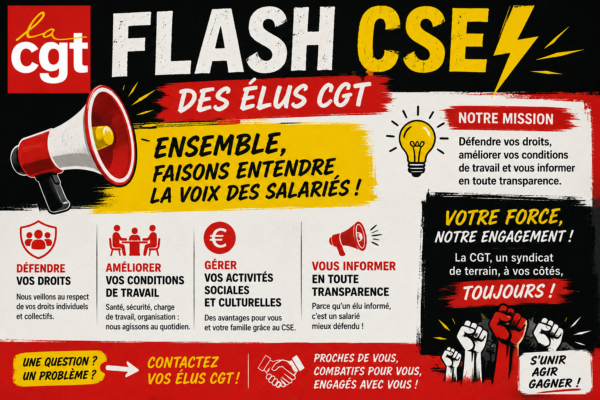 Infos du CSE